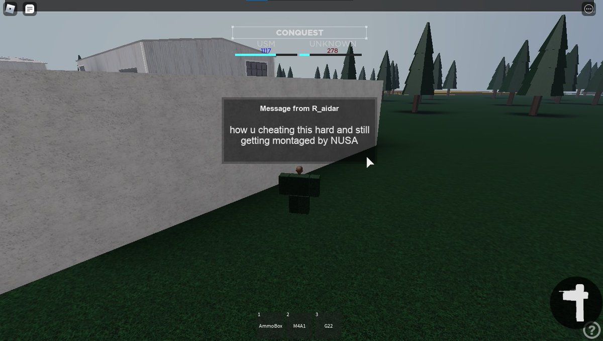 The United States has just defeated the DPRK in the first official raid.

They cheated and still got montaged!!!