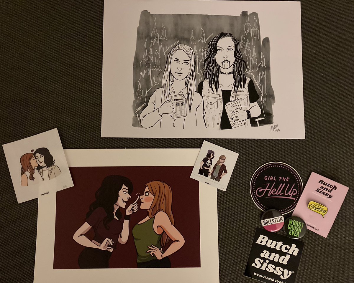 *clears throat and taps on mic* Helloooooo  #Creampuffs! I hope you’re all still doing okay.  Anywho, thought I’d do a Carmilla giveaway. Want this cool merch? Reply with your favourite Carmilla series or movie gif. Random winner will be picked PM of April 26th. See deets in