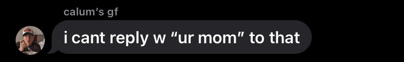 each time  @cthluvbot has said “ur mom” to me or in the gc :