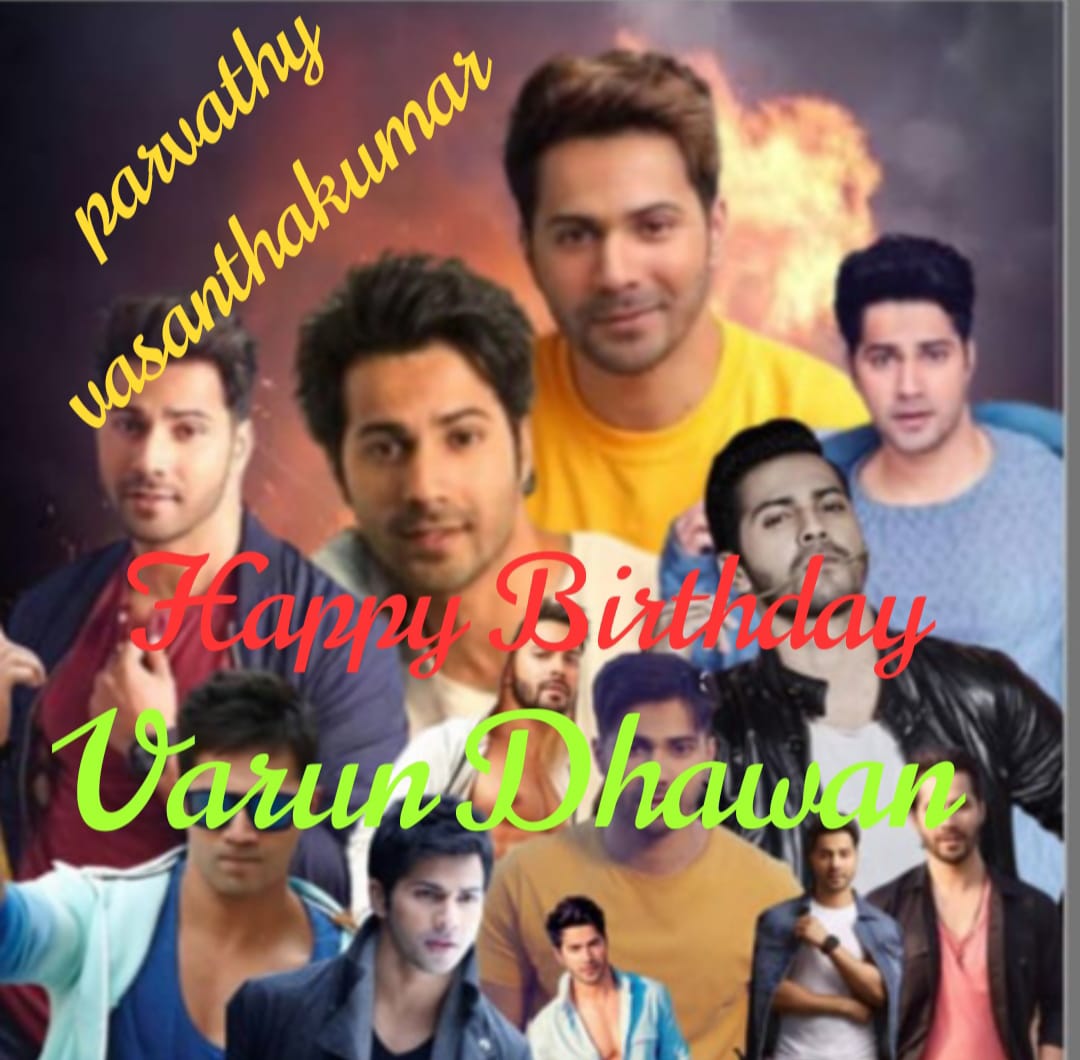 Happy Birthday Varun Dhawan 