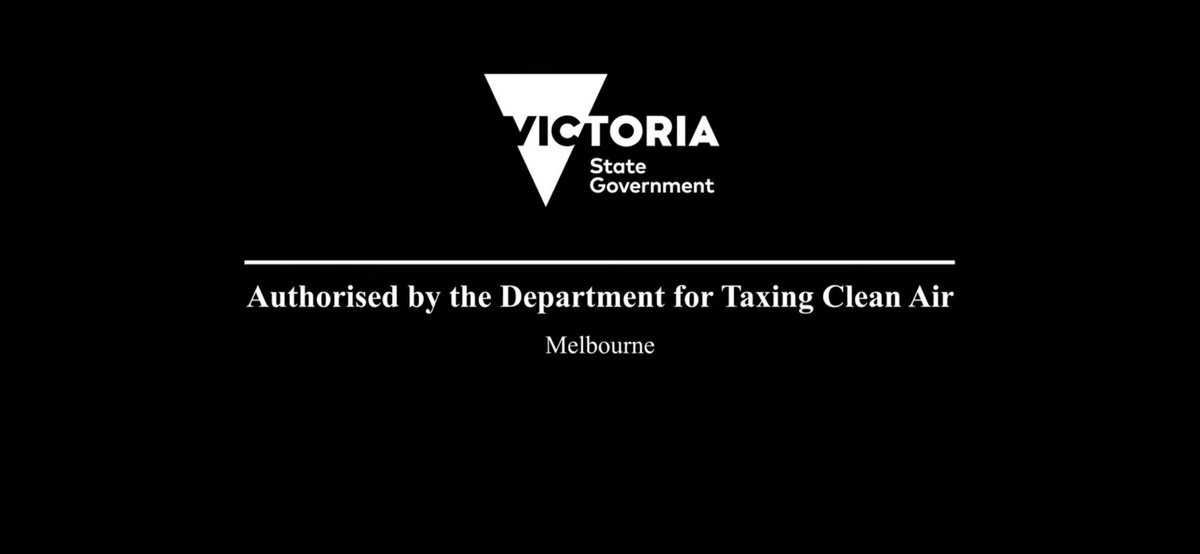 the latest “honest government ad” is up and it’s a doozy.it’s not often that the  #victorian government belligerently makes a mistake...please  @DanielAndrewsMP,  @timpallas &  @LilyDAmbrosioMP... hold off on your “clean air tax” until EVs make up a majority of new car sales.