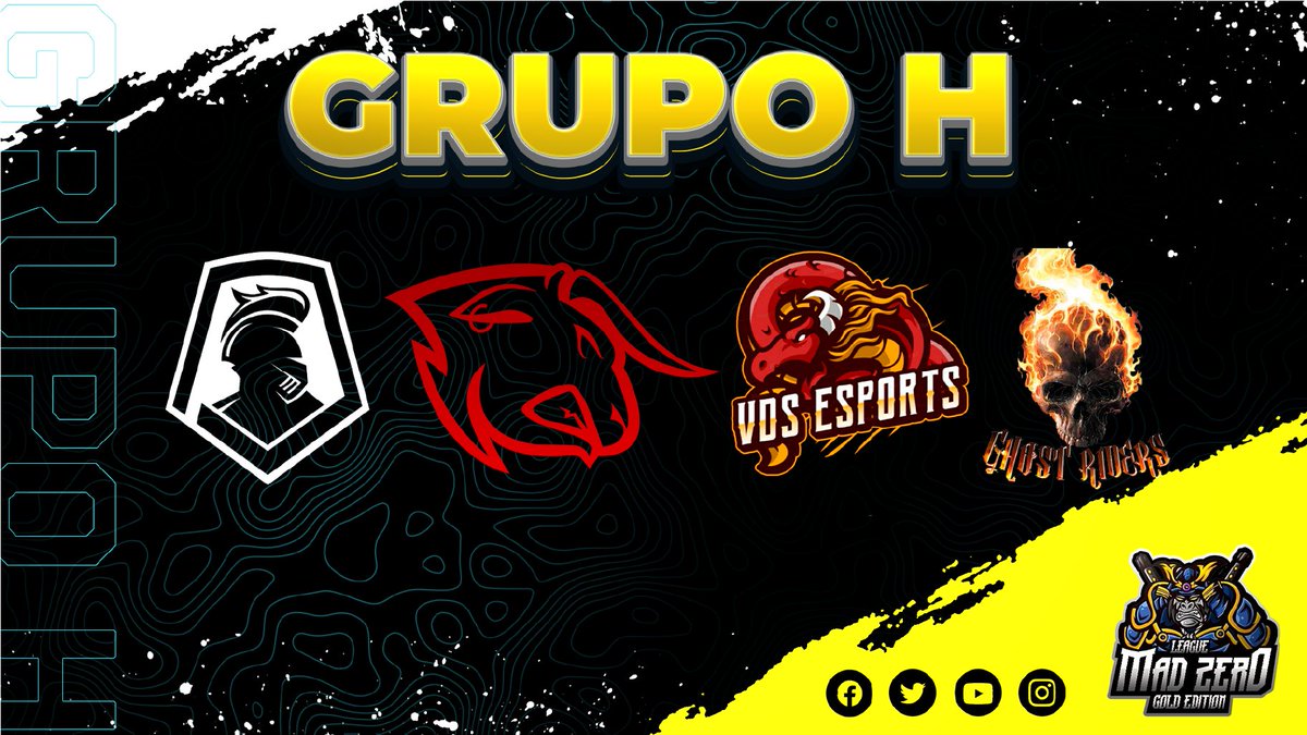 #ClashRoyale| ⚔️¡Presentación!⚔️

🔰 Grupo H

🔶 <a href="/ImagineKnights/">Imagine Knights</a>
🔶 <a href="/BullStars_/">𝗕𝘂𝗹𝗹𝗦𝘁𝗮𝗿𝘀™</a>
🔶 @VDSEsports
🔶 <a href="/GHOST_RIDERSGG/">GHOST RIDERS</a>

¿Estará el campeón en este grupo? 
¡Buena suerte en la arena! 🔥

#LeagueMadZero 💙💛