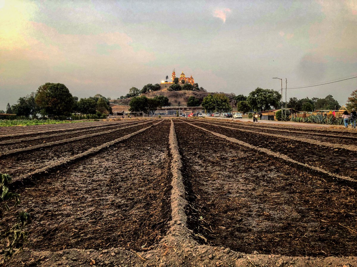 Por estos #zurcos que ves...  ςђ๏ɭยɭค #cerrodelosremedios #piramidedecholula #cholula #cholulapuebla #cholulapueblomagico #cholulapueblomágico #petlacalcova #puebla #pueblamexico #mexico #mexico🇲🇽