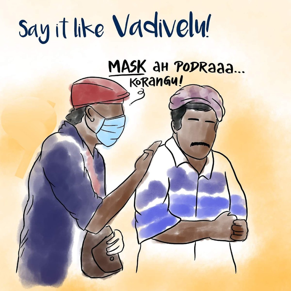 suriyaprasathp's tweet photo. Wear mask in vadivelu version.
#covid19 #corona #CoronavirusVaccine #india #safetyfirst #safetytips #CovidLockdown #covidguidelines https://t.co/aldCBOezUH