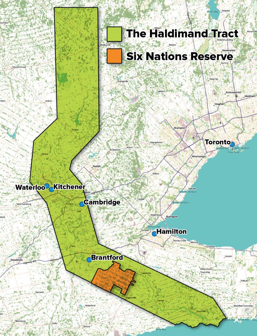 Ontario has been gathering provincial taxes on Treaty Lands for a long time and they don’t have the international legal right to do that. They completely disregarded Treaty lands in planning and that has to stop.
