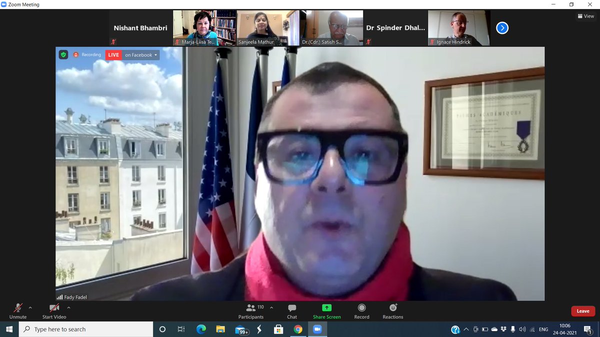 jimskalkaji's tweet image. We are delighted to welcome our esteemed guest Dr. Fady Fadel for XVIth International Conference on “Business Sustainability in The Post-Pandemic Era: Resetting Strategies in Domains of People, Technology and Environment”
 #intlconference #sustainability  #postpandemic #24Apr2021