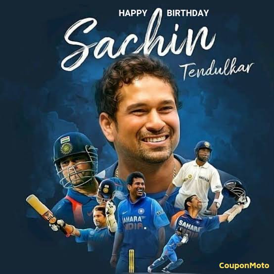 Happy Birthday to you.
Legendary. Cricket. God.
Sachin Tendulkar. Gru. 