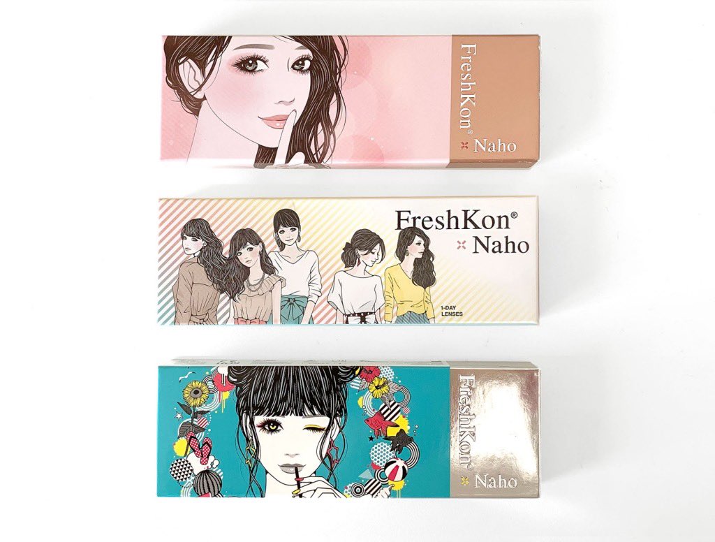 NahoGraphics's tweet photo. コンタクトレンズのFreshkon様の商品パッケージ・コンタクトケースにイラストを使用していただきま��た。
#イラスト #illustration https://t.co/gz0tF5Ko0f