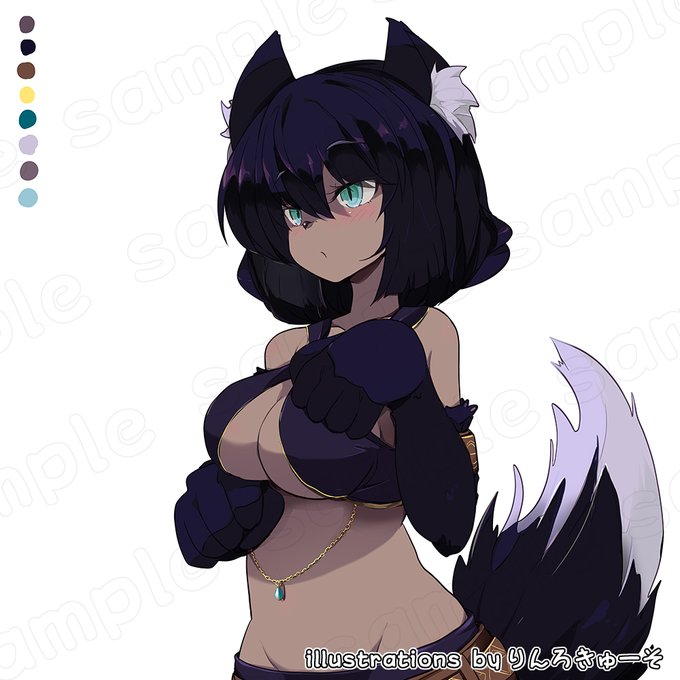 とあるゲームの立ち絵② 