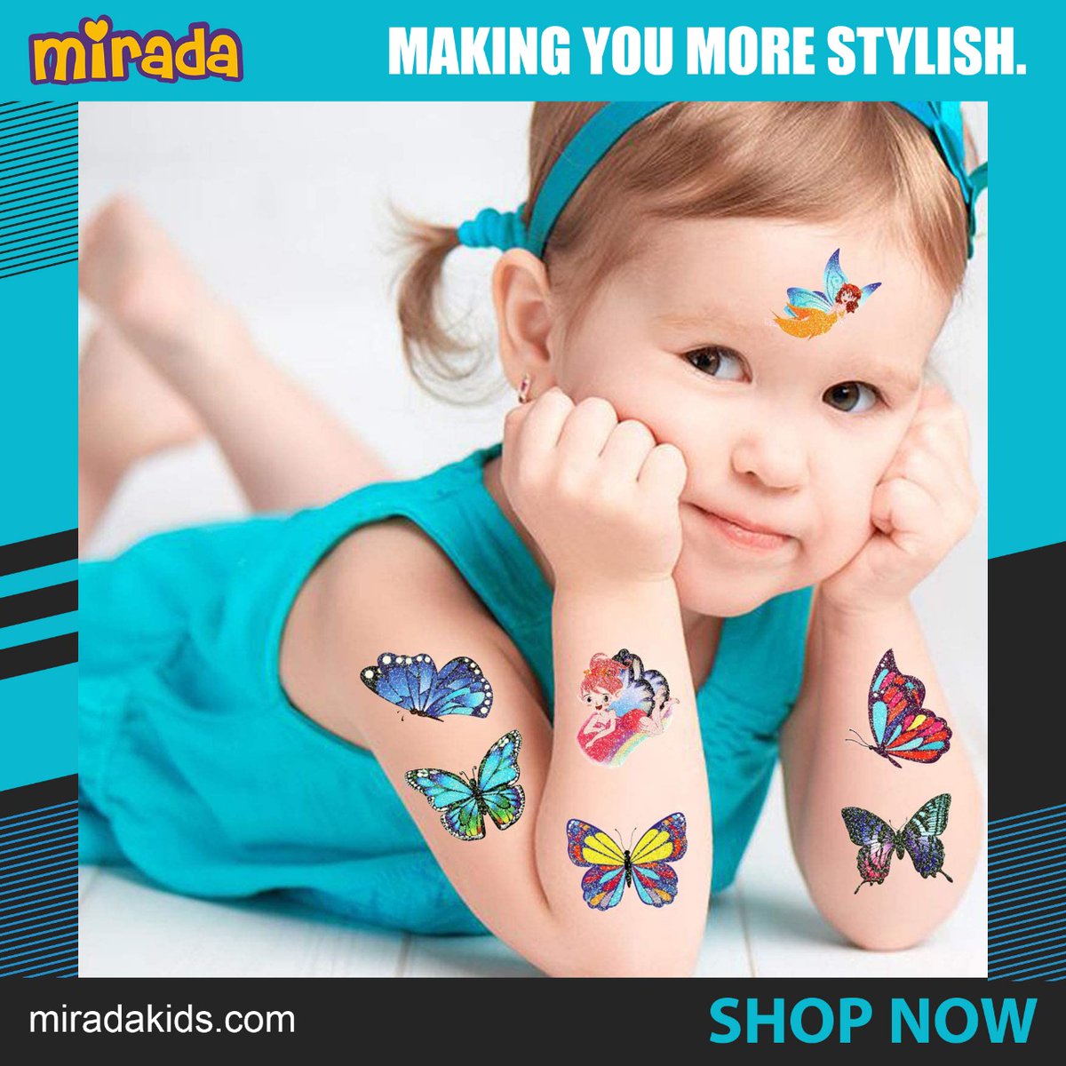 StringsMarketi1's tweet photo. Add some fun into kids' lives by gifting them Mirada Totally Tattoos, which is a temporary way to make a lasting impression. They can decorate themselves from head to toe with their whole squad.
Shop now- https://t.co/oXnRhUWFJm
#tattoo #tattoos #ink #art #tattooartist #bhfyp https://t.co/cHDixGV5T7