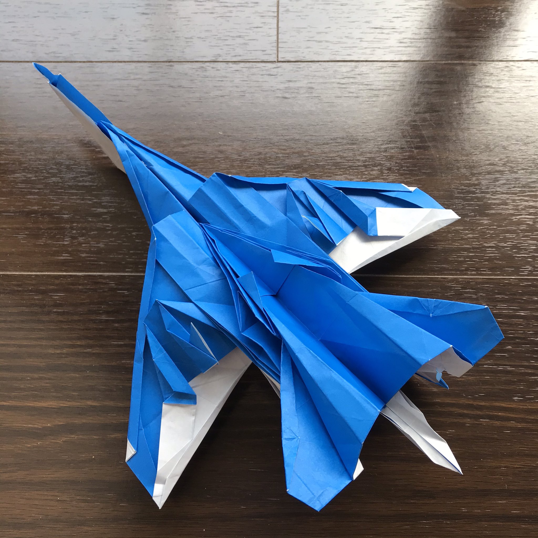 Sachiko なんともメカメカしい紙飛行機ですわね 飛ばなかった 南島和英 Su 27フランカー 究極のおりがみ T Co Jssuaby6fn Twitter