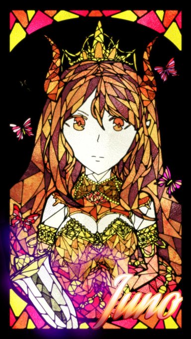 ステンドグラス風アートのtwitterイラスト検索結果 古い順