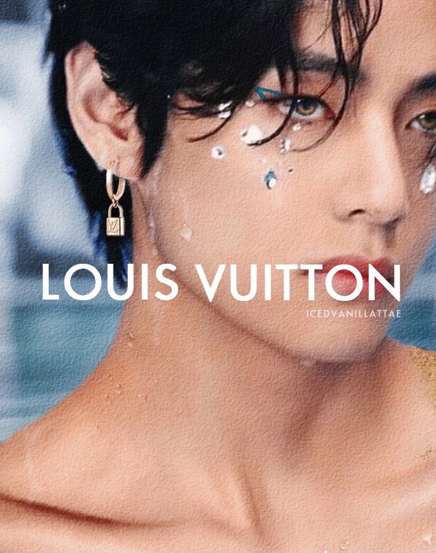 icedvanillattae's tweet photo. kim taehyung for louis vuitton https://t.co/LXH7ypBt64
