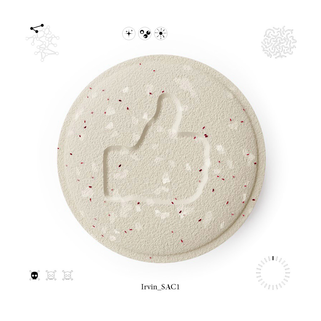 Thumb up!  New cooked pills 💥Irvin_SAC1💥
🤞Please like and follow if you love the concept

COMPLEXITY: Level 2
DANGEROUSNESS: Very low
EFFECT: Energizing
EFFECT: Dementia
EFFECT: Amnesia
TYPE: Round Pill

🌈bit.ly/3v9HcBr
#nftshill #nftcommunity #nftcollector #nftart