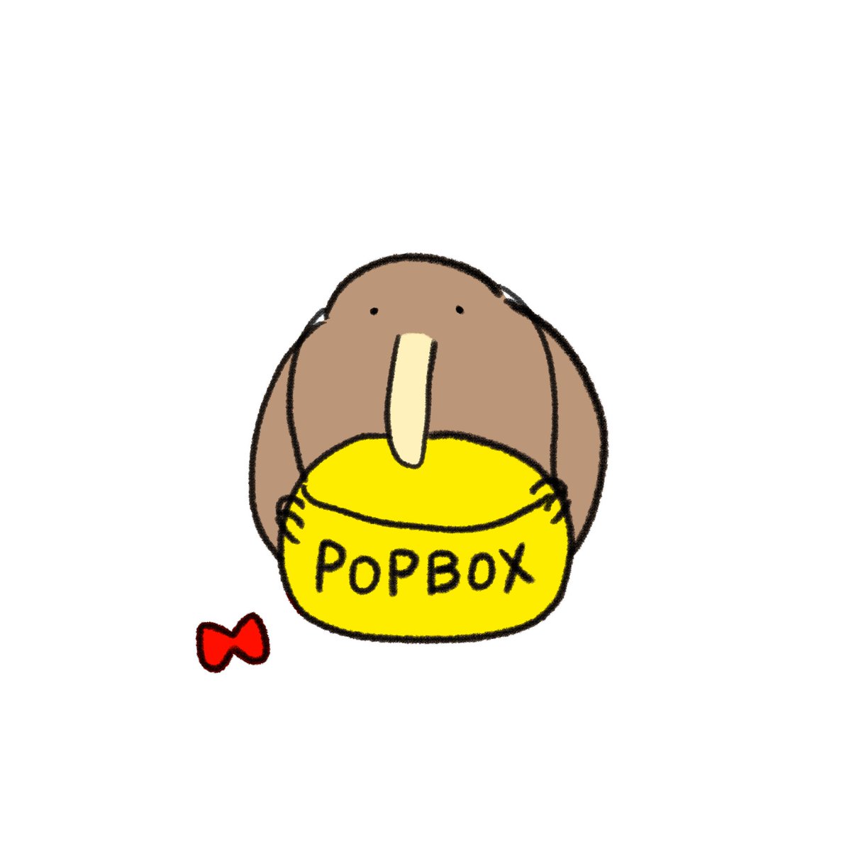 「4月29日(木)~開催予定だったPOPBOX GINZAは、緊急事態宣言を受けて」|きう山🥝新スタンプ発売🕺のイラスト
