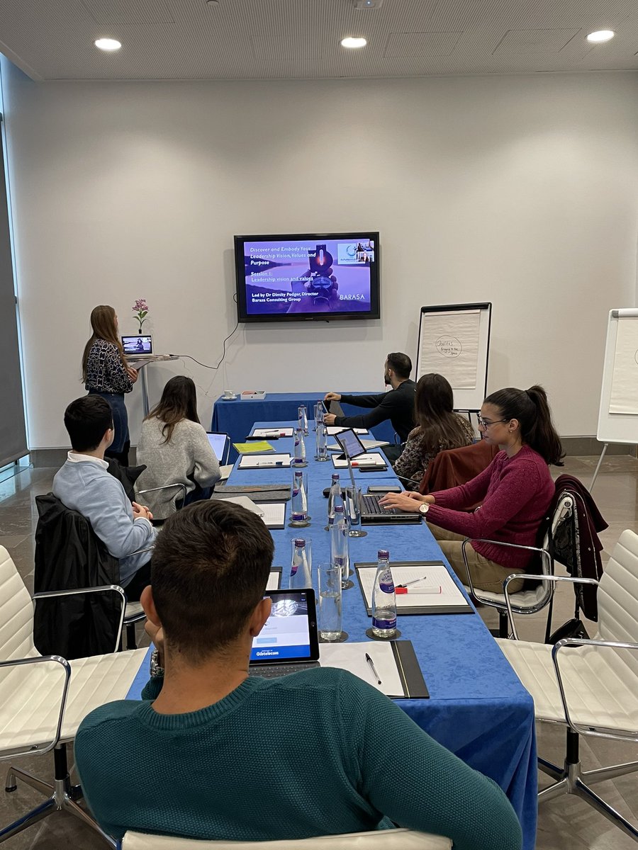 FutureGibraltar's tweet photo. #FuturesForward Academy workshop today on facilitated by Dr Dimity Podger #Today4Tomorrow @DaniellaTilbury https://t.co/zBBrqOHVdF