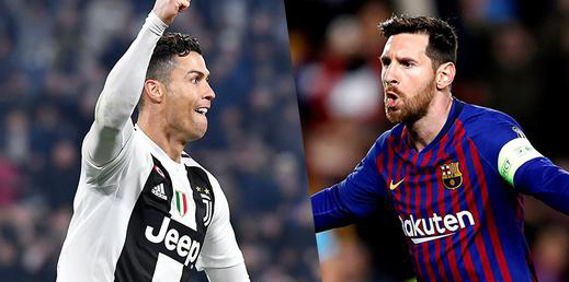 Lionel Messi:

“Cristiano Ronaldo is always scoring goals in every game for club and country. He's been doing it for many years and whether he is at his peak or a bit below it makes no difference.”