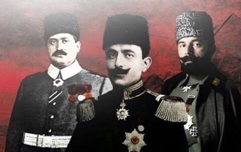 Ermeni yalanlarına karşı 
Cemal Paşa, Enver Paşa, Talat Paşa 
Ruhlarınız şad, mekanlarınız cennet olsun.
