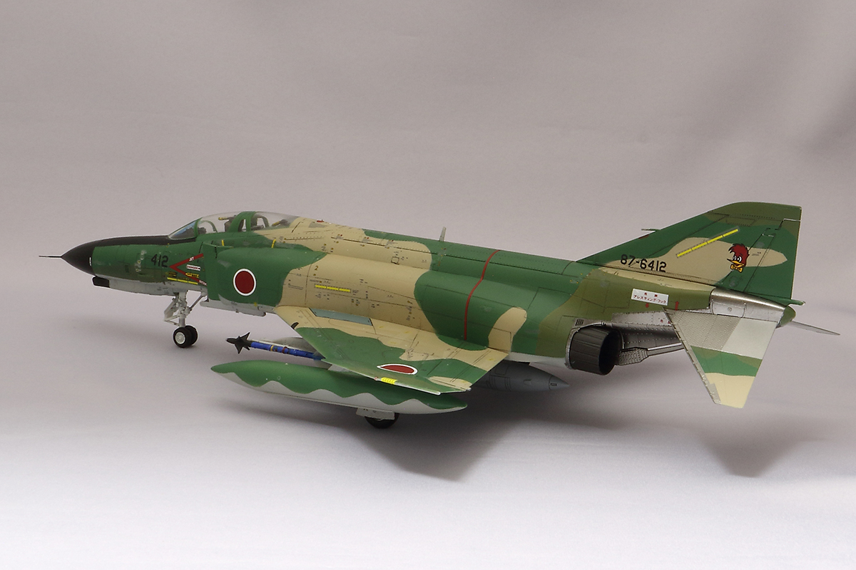 1/72 RF-4EJ（限定改修型）完成しました。 キットはファインモールドの