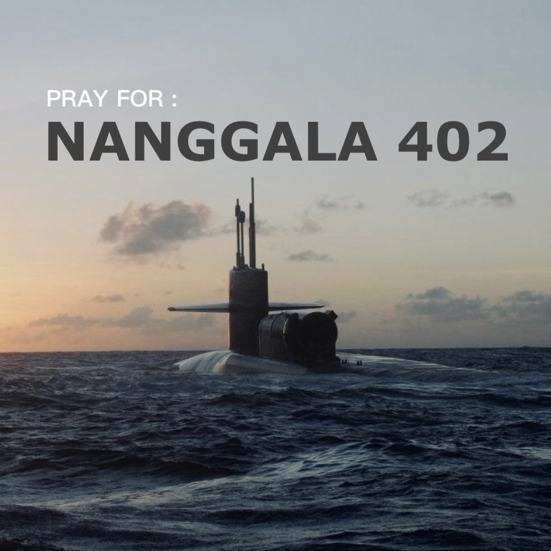 We are sending our deepest condolences and best prayers to all the great crews of KRI Nanggala 402 and their families.

KRI Nanggala 402 is now On Eternal Patrol. Fair Wind and Following Seas 🙏🏻
