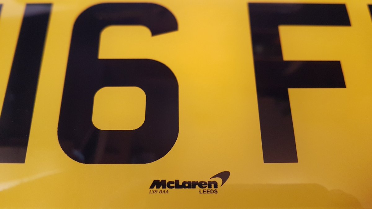 SamStonerRacing's tweet photo. 🚦Where else would you get a number plate for the kart trailer, McLaren obviously! - Should give us another 10th down the motorway🏎️💨💨
#McLaren #Racing #RacingFamily #Leeds #kart #karting #rotaxjuniormax #tonykart #racinglife #gokarting #mclarenleeds #racingforlife https://t.co/WbxlVOIaFY