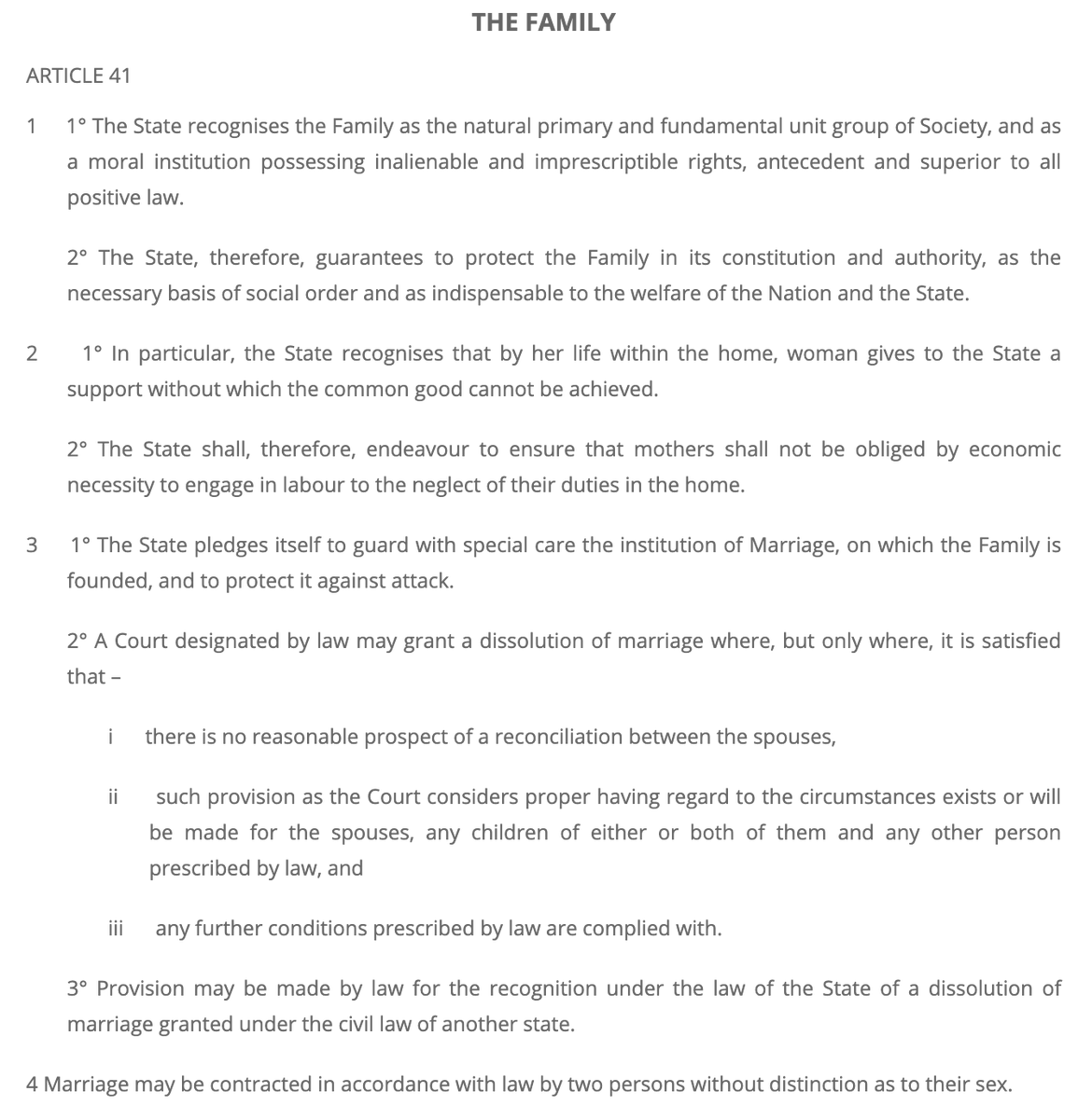 sineadgibney's tweet photo. Some really strong recommendations from the @CitizAssembly on childcare, quotas, care and family. On a personal level, I'm delighted to see that the constitutional recommendations cover not only 41.2 but also 41.3, which currently limits the family to one founded on marriage 👊👩‍👧 https://t.co/loA1yYeOys