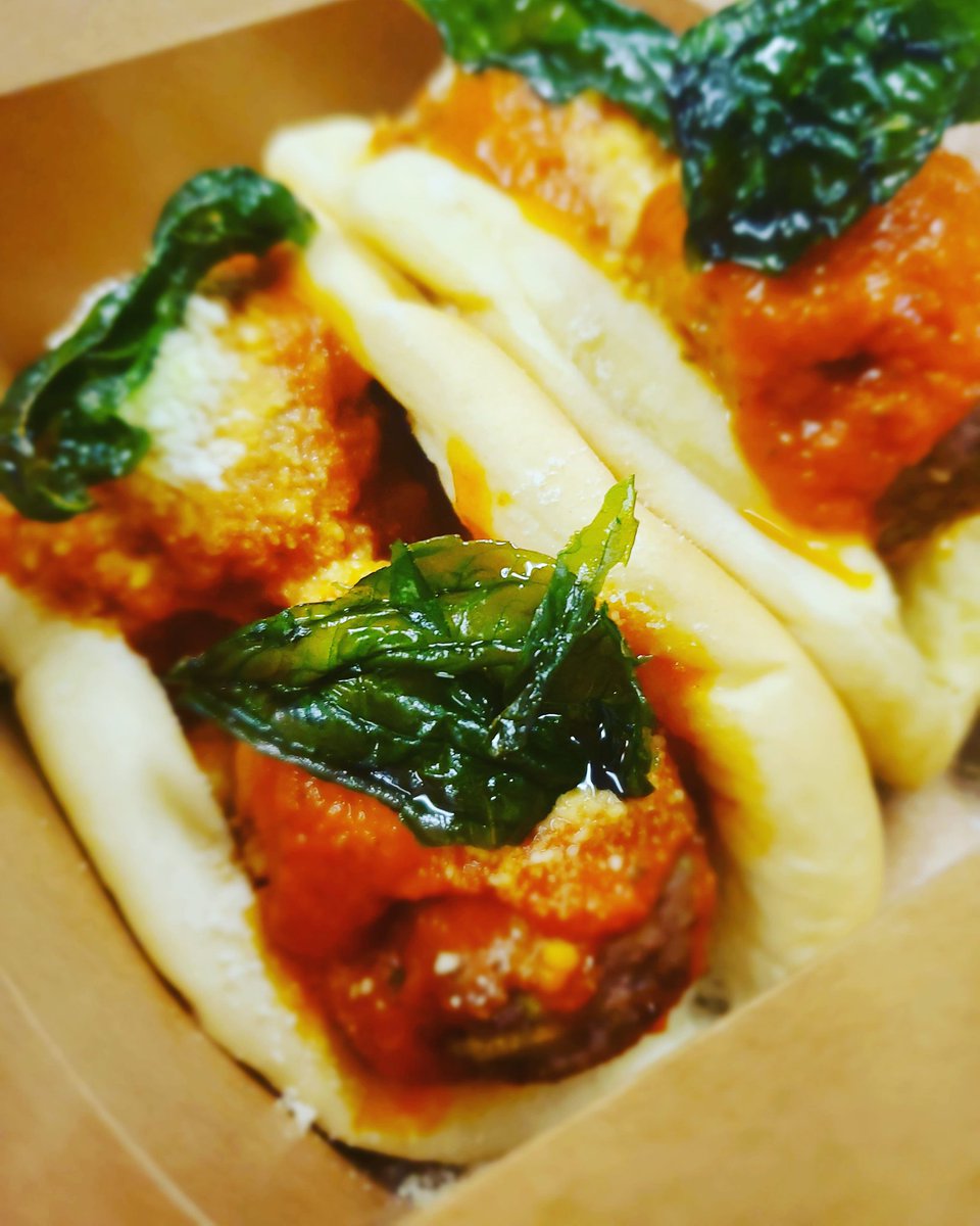 eat_oa's tweet photo. Meatball Sub Bao 
#eatoa #LdnOnt #dine519 #oev #andersoncraftales #exploreldnont #digoev #eatlocal https://t.co/p6pB4XWWTn