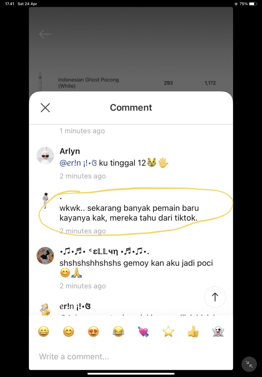 AhnHae_ra's tweet photo. so I was surprised to see my pocong outfit suddenly a thing again. seems like tiktok is doing its magic🤣 https://t.co/nlftpGNNVn