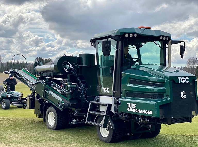 TurfGamechanger's tweet photo. A Finnish innovation for Golf Courses and other turf areas. Course trials has started, more material coming soon on our webpage. Follow us!
https://t.co/5GtQ4BA8d5
https://t.co/jARxvXqW9a https://t.co/JVK6ZF9FPf