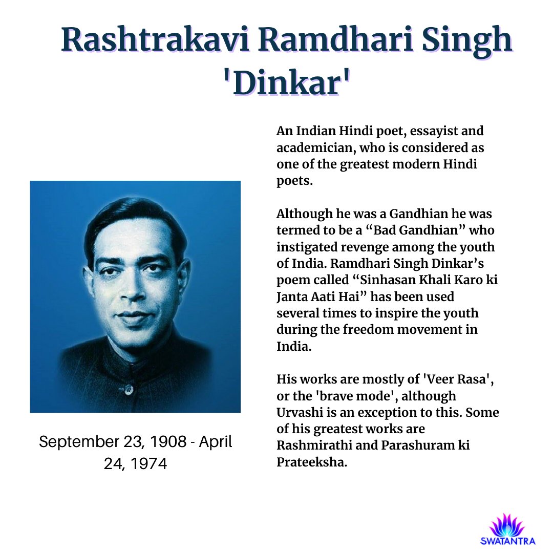 Ramdhari Singh Dinkar quote-by-ramdhari-singh-dinkar