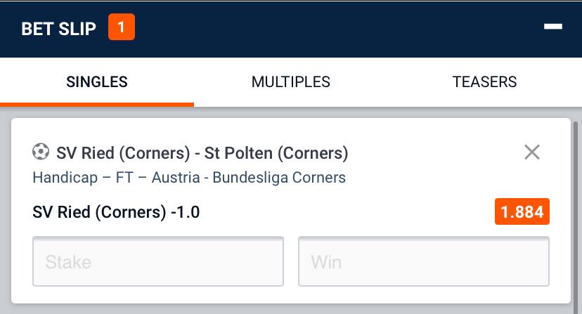 GuyCashout's tweet photo. Nice stats pick in the Austrian Bundesliga. Last time St.Polten did not lose the corner stats it was last year before christmas 2020/12/12. After that game they had every time less corner kicks than their opponent in 16 games in the Bundesliga. #cashoutgroup https://t.co/6a3rwm6qpE