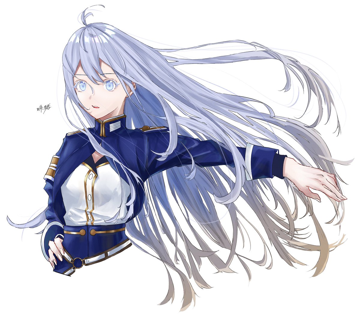 ノ神珠緒 En Twitter ヴラディレーナ ミリーゼ イラスト エイティシックス レーナ 絵描きさんと繋がりたい デジタルイラスト