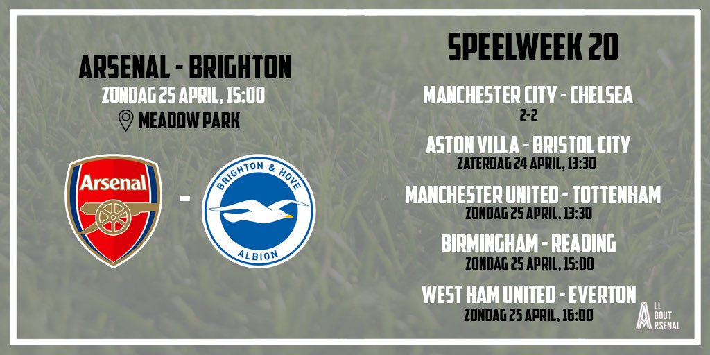 AllAboutAWFC's tweet photo. Deze week alweer speelweek 20 in de WSL, het einde nadert! Arsenal speelt tegen Brighton &amp; Hove Albion, die eerder dit seizoen al wonnen van Man United en Chelsea en gelijk speelde tegen Man City! 

Voorspel de uitslag hier beneden!👇🏼 https://t.co/d2xYiQiUXa