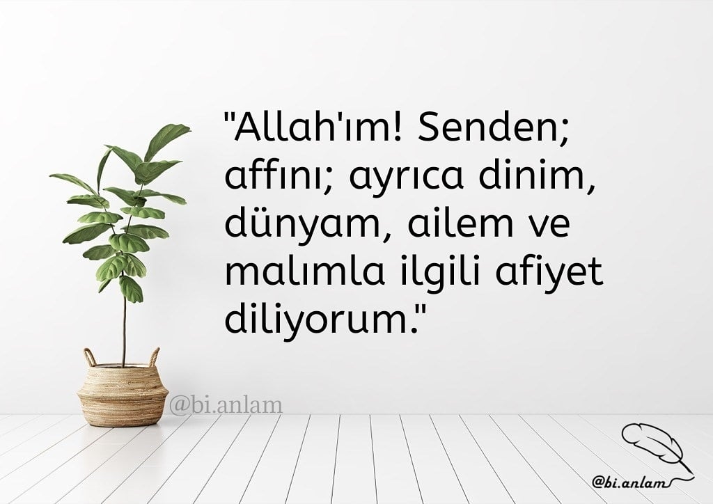 bi_anlam's tweet photo. "Allah'ım! Senden; affını; ayrıca dinim, dünyam, ailem ve malımla ilgili afiyet diliyorum."

ོ ☁️ོ ོ 
@bi_anlam ✏️📖 
🌼
#ramadan #ramazan #gönüldağı #turkey #TRT1 #hzmuhammed #üçaylar #ramazan #üslûb #güzelsözler #sadaka #oruç #sabır #Ankara #turkey #Hadis https://t.co/JNfjrXrCJC