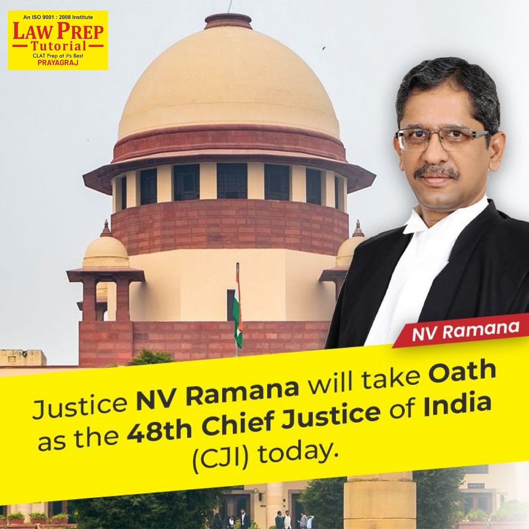 panacealearn's tweet photo. Justice NV Ramana will succeed SA Bobde as the 48th Chief Justice of India (CJI) today. His tenure will be until August 26, 2022.
What are your thoughts?
#lawpreptutorialprayagraj #prayagraj #clataspirant #clatclasses #clat2021 #clatpreparation #clataspirants https://t.co/qtQsW3EnBe