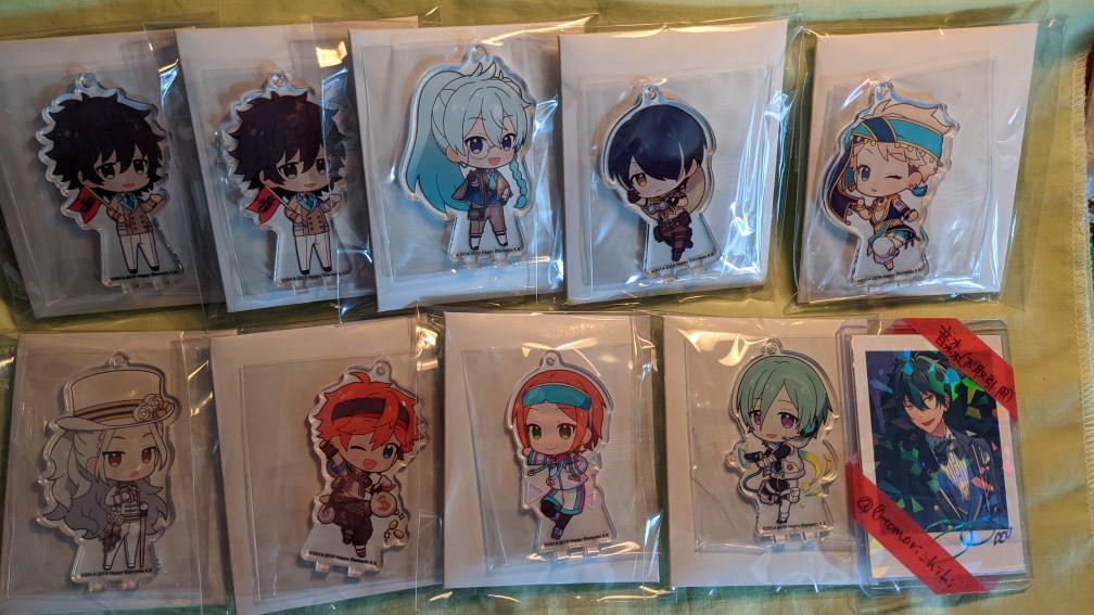 【交換・譲渡】あんスタ　アニカフェ　出張版　キッチンカー　ESパーク　アクリルスタンド　アクスタ

【譲】陣(×2) 渉 忍 嵐 凪砂 スバル ゆうた 巽
【求】茨、藍良>定価+送料

郵送希望です。場所次第で都内での手渡しも可能です。どうぞよろしくお願いいたします。