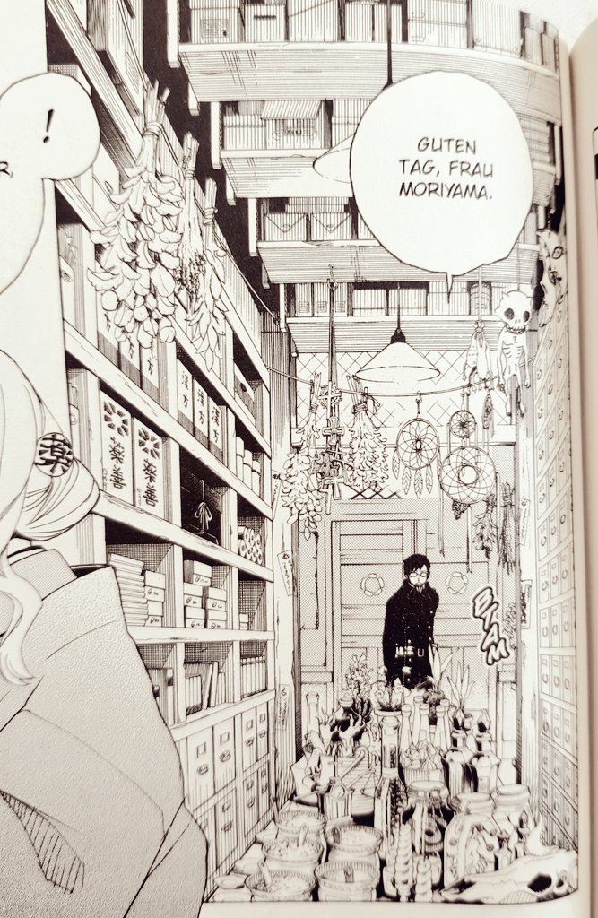 I love the whole world building and architecture in Ao no exorcist, and Shiemi's home is just goals ??? 