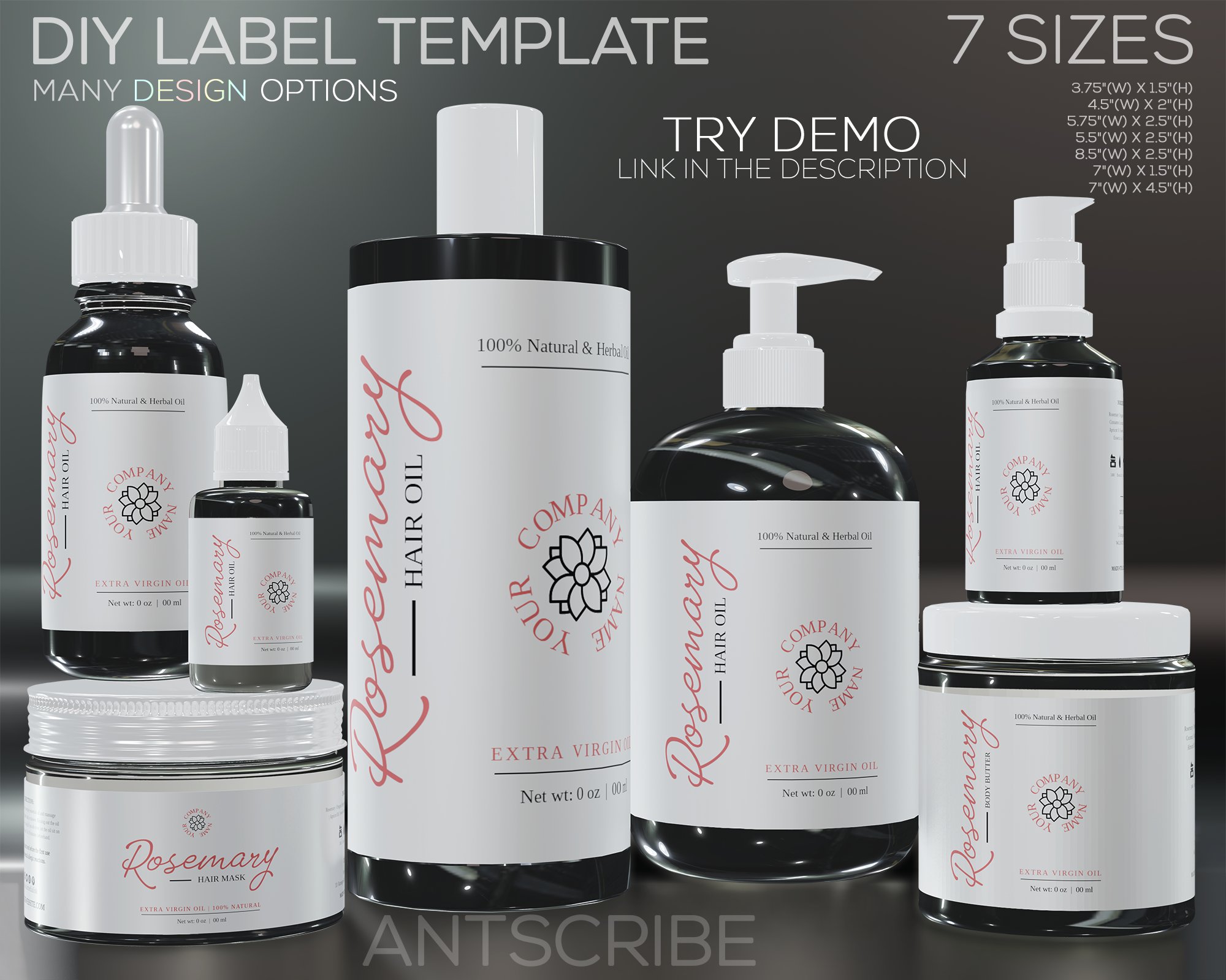 Label for a Hair oil product  12 Label Designs for a business in Qatar