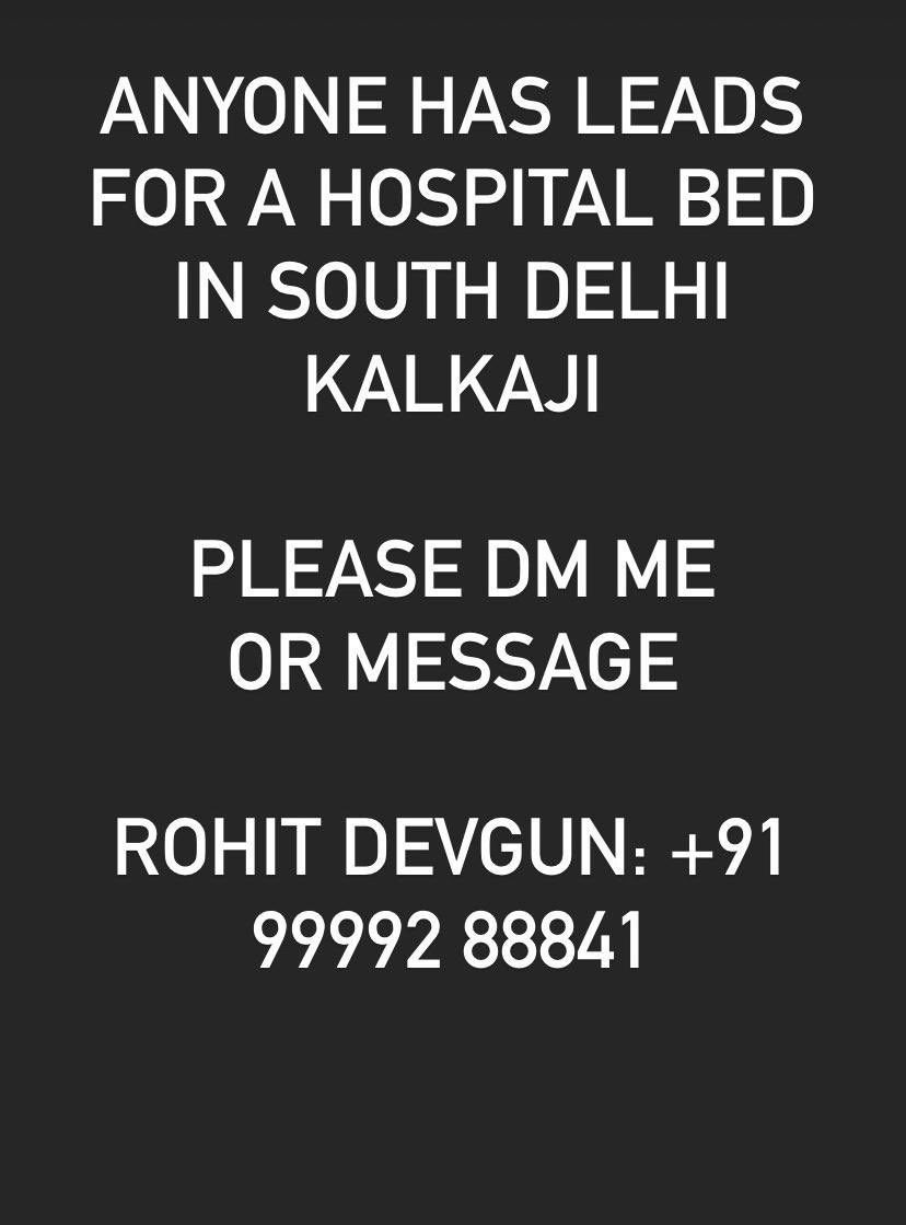 rjk013's tweet photo. Pls help. #hospital #hospitalbed #CovidSOS #covidindia #corona #delhi https://t.co/6F5s8qYWSP
