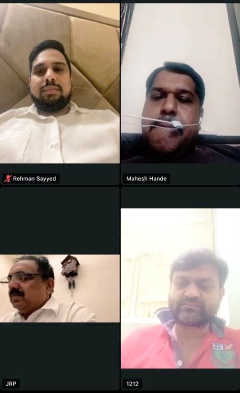 SiddiquiSultanS's tweet photo. On 23/04/2021, Zoom Meeting. https://t.co/OjoVGc8aoZ