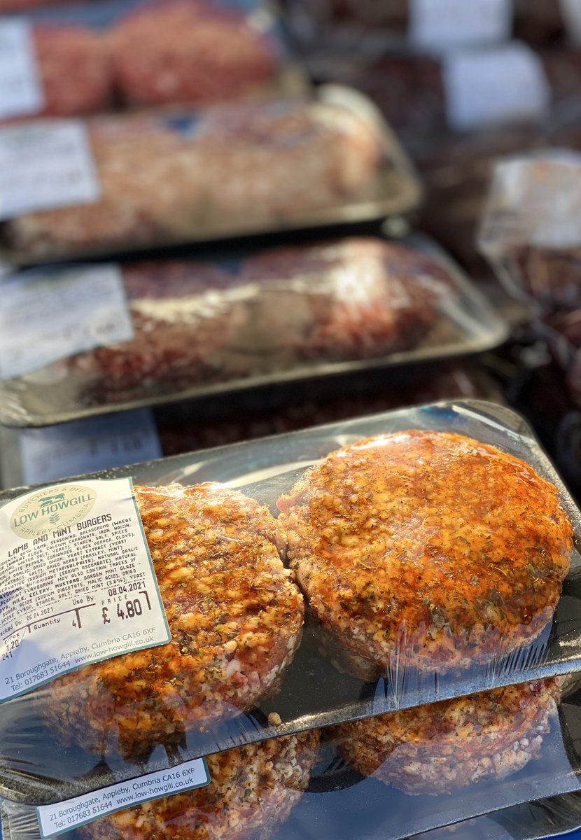 Our Silver Fox will be at @KeswickMarket again today with our usual range of fresh meats, Shorthoen Beef, Herdwick Lamb &amp; Cumbrian Venison as well as our award winning sausages &amp; local free range eggs. Ask him about our special offers &amp; BBQ products.