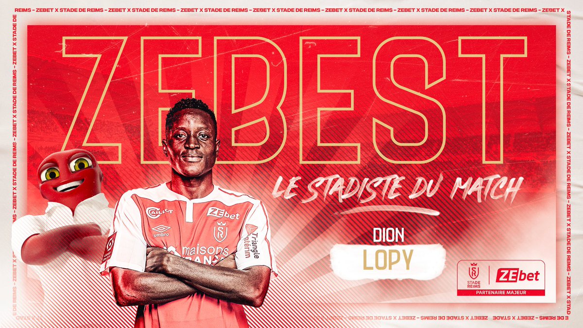 sirsport_'s tweet photo. Pour la deuxième fois consécutive, Dion Lopy est élu #ZEbest du match p 👇
Votes :
🥇 Dion Lopy (23%)
🥈 Fodé Doucouré (19%)
🥉 Moreto Cassama (17%)
#ZEbet #Reims https://t.co/qqZginVuy0