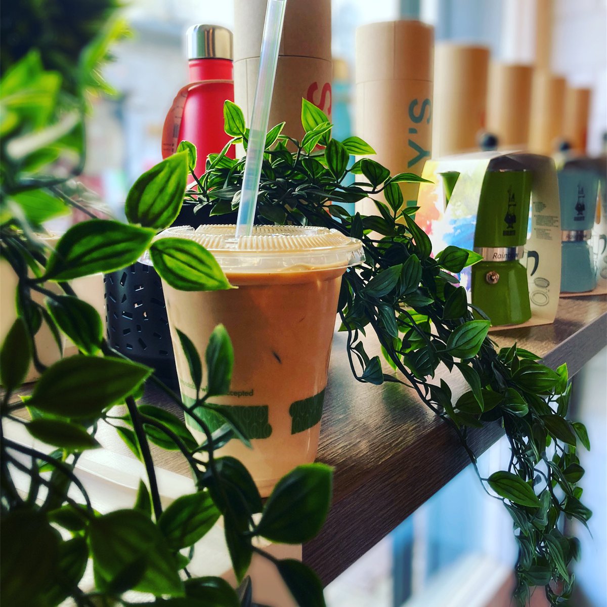 Summers nearly here but it’s never too early for #iced #coffee 🤤

Full range of #icedcoffees, #icedtea and #coldbrew now available in store ☀️😎🌻

And as always our cups, lids &amp; even straws are fully #compostable 

#summertime #coffee #galway #supportlocal #supportsmallbusiness