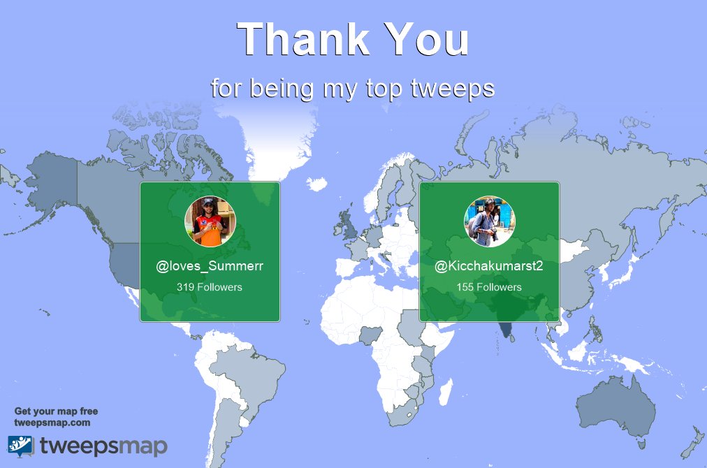 cricketkioc's tweet photo. Special thanks to my top new tweeps this week @loves_Summerr, @Kicchakumarst2 https://t.co/iULROv6VlD