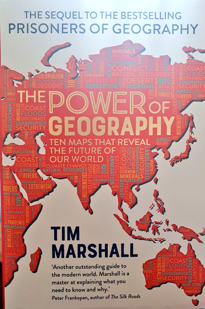 Love this from the introduction to The Power of Geography.

For anyone who struggles to understand why the subject of geography is critically important in schools 👇