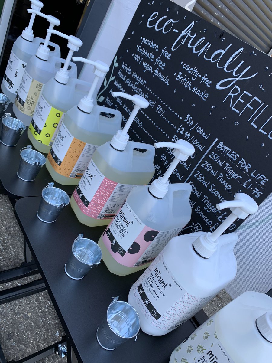 NakedRefills's tweet photo. Pretty pleased with the latest addition to our shop - eco-friendly refills - shampoo, conditioner, washing up liquid, body wash, fabric conditioner, hand disinfectant gel, anti bac hand soap- all cruelty free, vegan friendly, paraben &amp; sulphate free! #zerowaste #vegan #hampshire https://t.co/KRiFlM4jkF