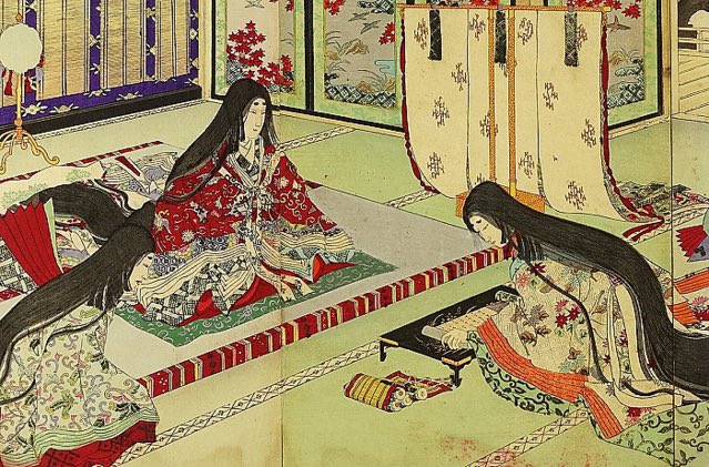 Heian легенды re written. Эпоха Хэйан в Японии. Период Хэйан в Японии. Япония эпоха Хэйан дамы. Принцесса Хэйан Япония 17 век.