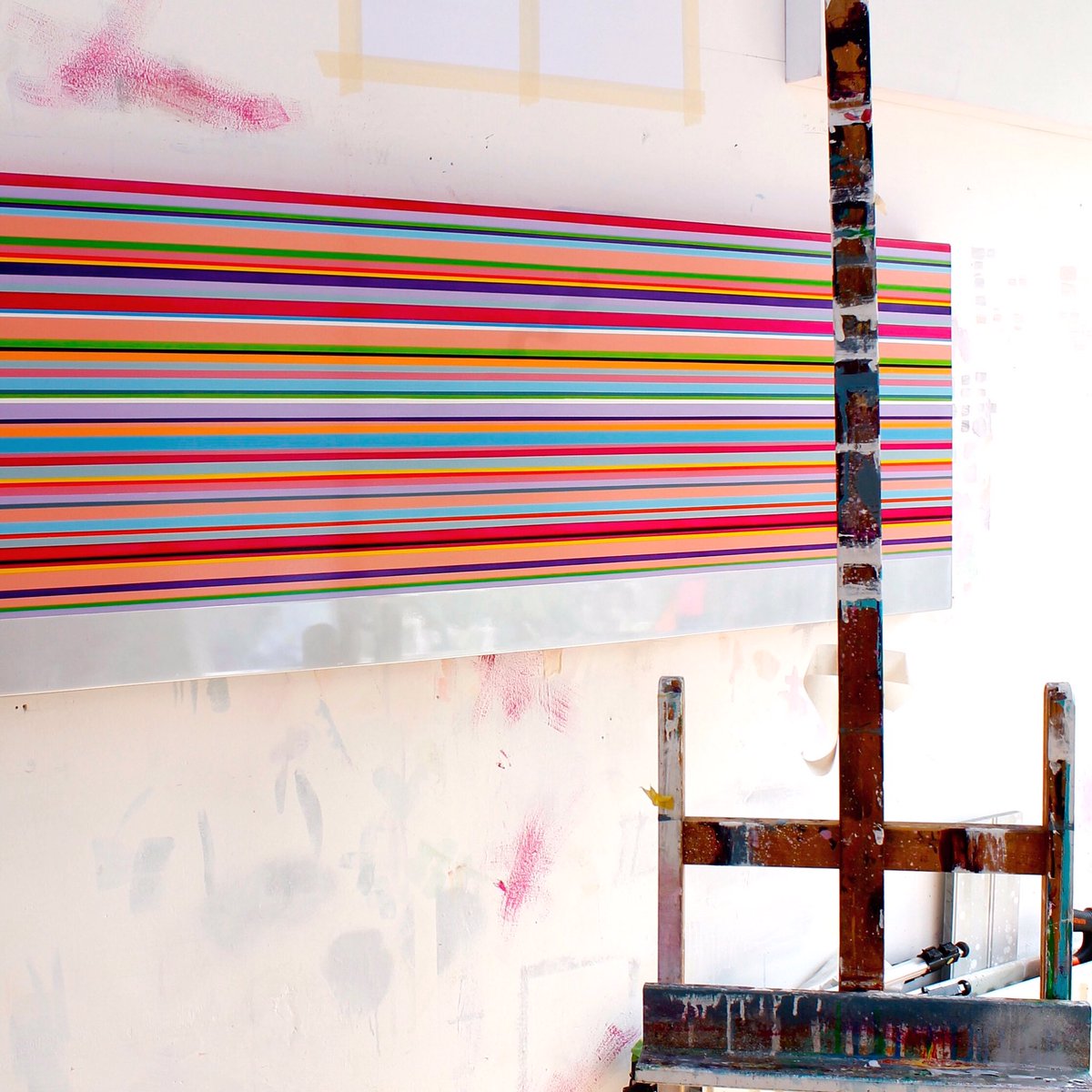 ‘New Dawn’ aims to capture the mix of ingredients we bring to bear when creating significant moments of change in our lives. You can bid online now for ‘New Dawn’, Lot 90 on Day 3 of #SCOOPArtAuction21. Live stream session, on Sunday from 2pm. Have a wonderful weekend ... ☺️👍