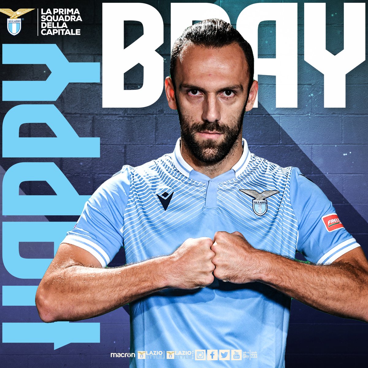 S.S.Lazio (@officialsslazio) on Twitter photo ๐ดโโ ๏ธ Tanti auguri di buon compleanno a <a href="/MuriqiVedat/">Vedat Muriqi</a>!
Il Pirata spegne oggi 2๏ธโฃ7๏ธโฃ candeline ๐ ๐ดโโ ๏ธ Tanti auguri di buon compleanno a <a href="/MuriqiVedat/">Vedat Muriqi</a>!
Il Pirata spegne oggi 2๏ธโฃ7๏ธโฃ candeline ๐