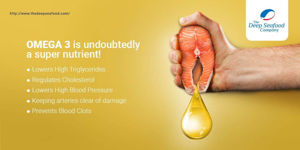 DeepSeafood's tweet photo. Omega-3s are a helpful and important form of fat, especially for our heart, one that your body needs but can't make. So, all we can do to obtain them is eat 🐟

#fish #fishing #sustainable #freshfish #pescatarian #seafood #omega3 #cleaneating #seafoodindustry #deepseafood https://t.co/vE67HpXnEc